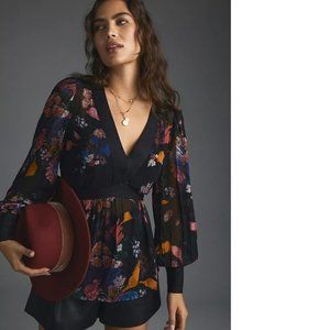 Anthropologie Maeve Open-Back Tunic